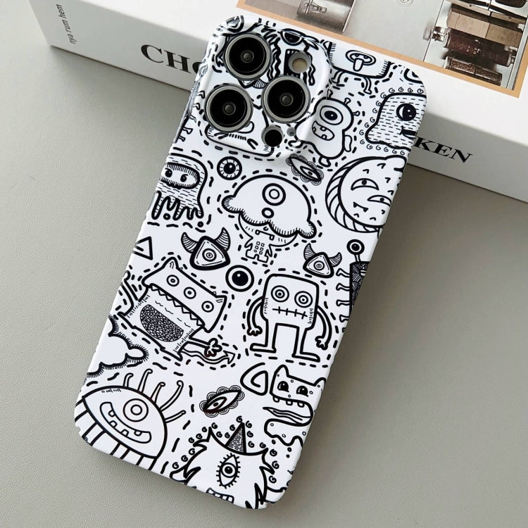 iPhone 12 Pro Max Painted Pattern PC Phone Case