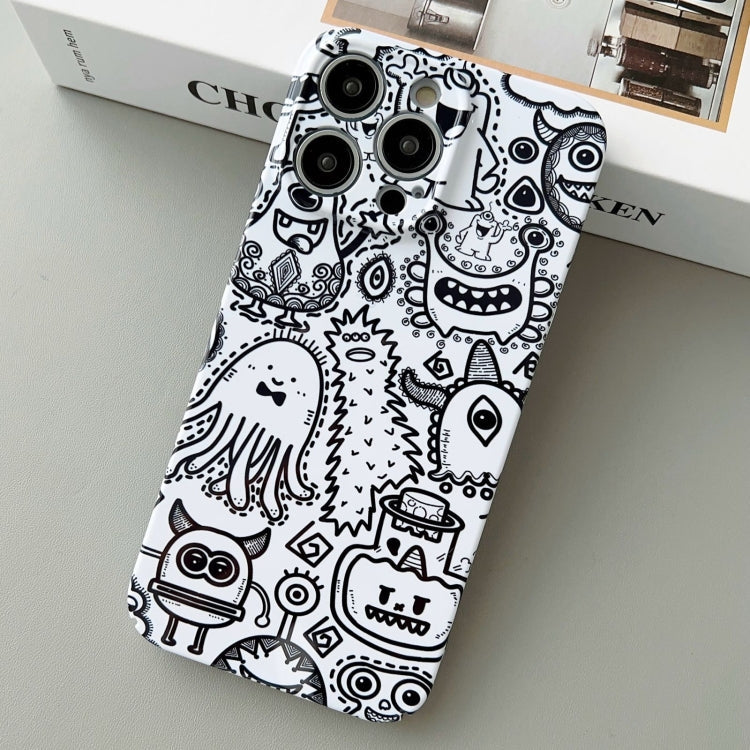 iPhone 12 Pro Max Painted Pattern PC Phone Case