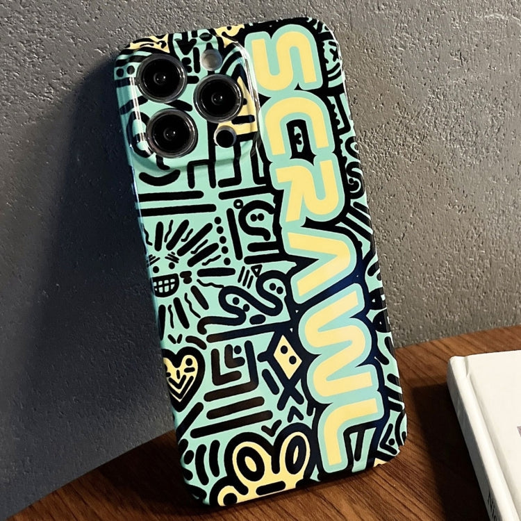 iPhone 11 Pro Case | Painted Pattern PC Hard Cover | Precise Fit