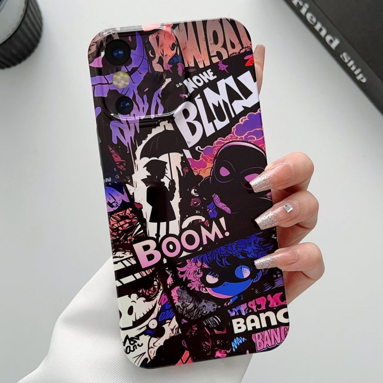 Painted Pattern PC Phone Case for iPhone X / XS | Slim Protective Cover