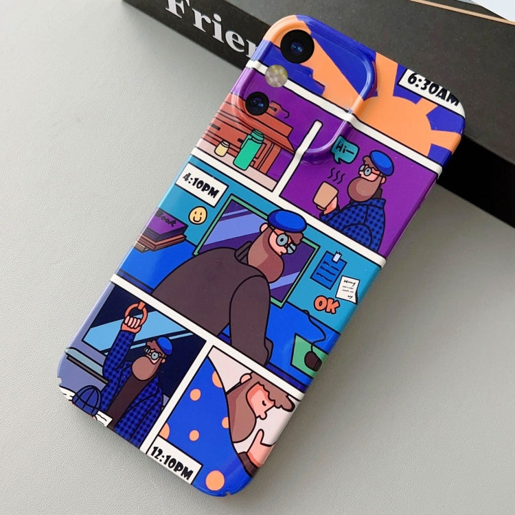 Painted Pattern PC Phone Case for iPhone X / XS | Slim Protective Cover