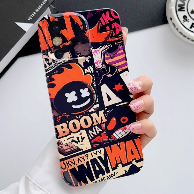 Painted Pattern PC Phone Case for iPhone X / XS | Slim Protective Cover