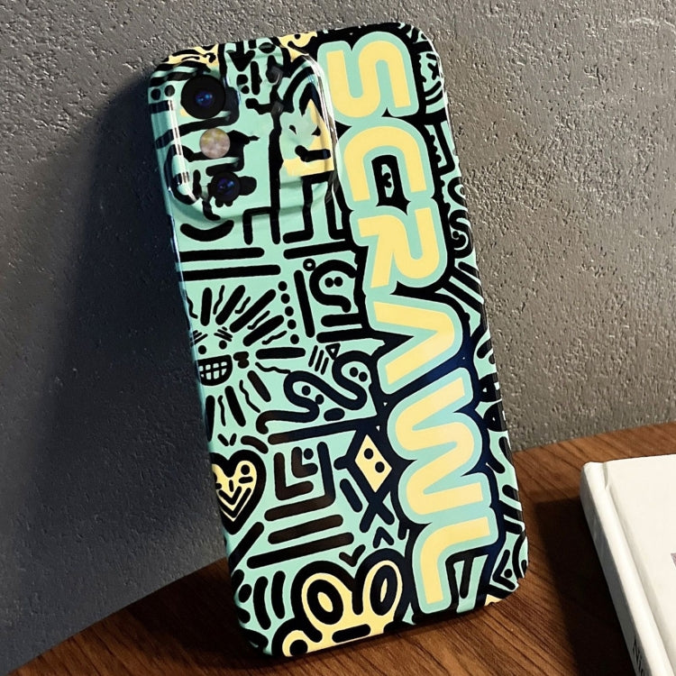 Painted Pattern PC Phone Case for iPhone X / XS | Slim Protective Cover