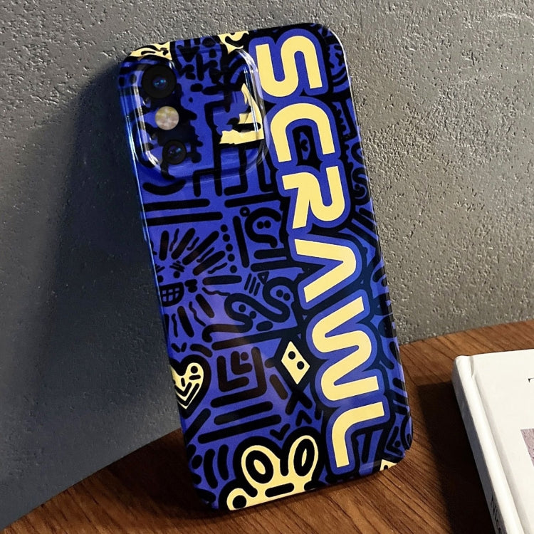 Painted Pattern PC Phone Case for iPhone X / XS | Slim Protective Cover