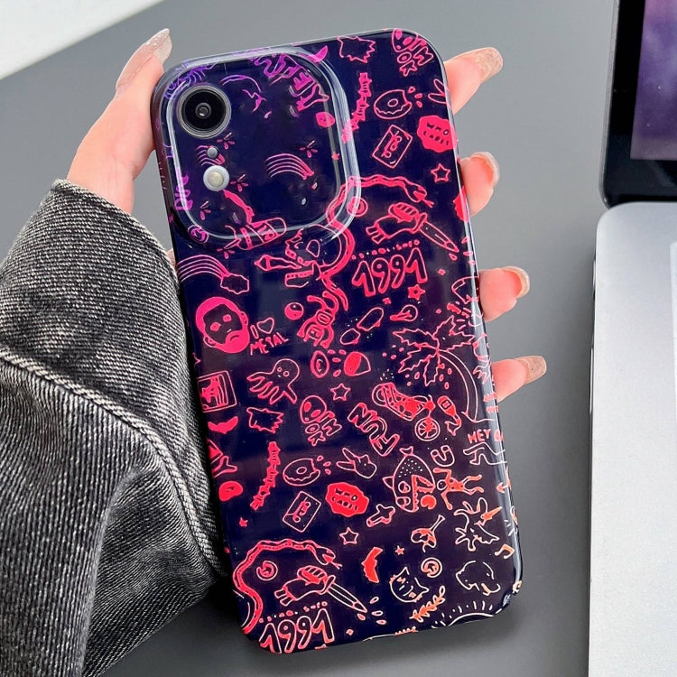 Artistic Pattern iPhone XR Case - Premium PC Protection