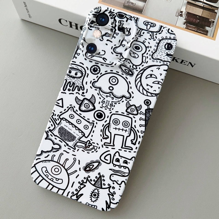 Painted Pattern PC Phone Case for iPhone XS Max