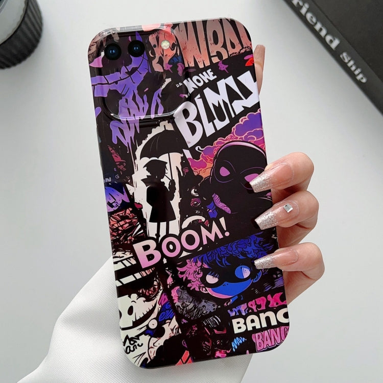 Painted Pattern PC Phone Case for iPhone 8 Plus / 7 Plus