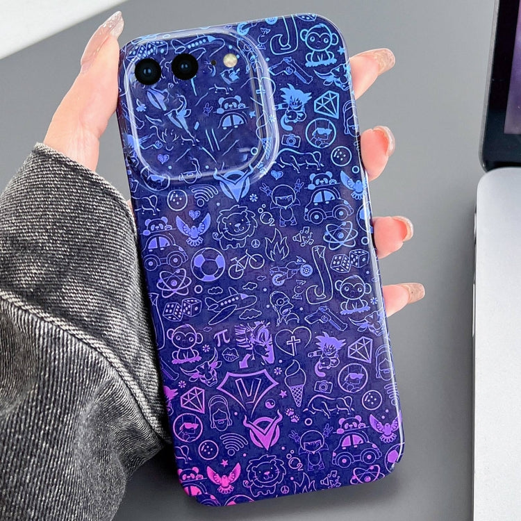 Painted Pattern PC Phone Case for iPhone 8 Plus / 7 Plus