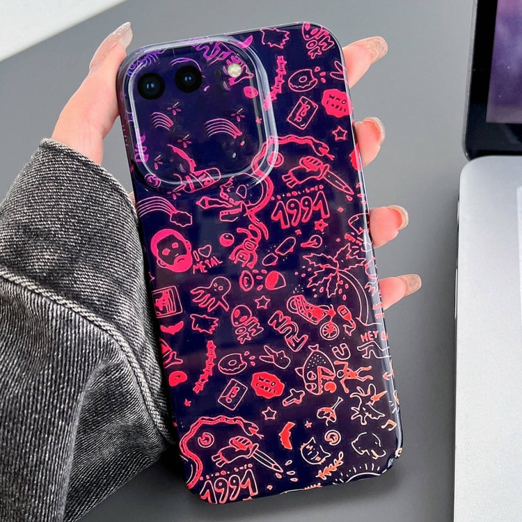 Painted Pattern PC Phone Case for iPhone 8 Plus / 7 Plus