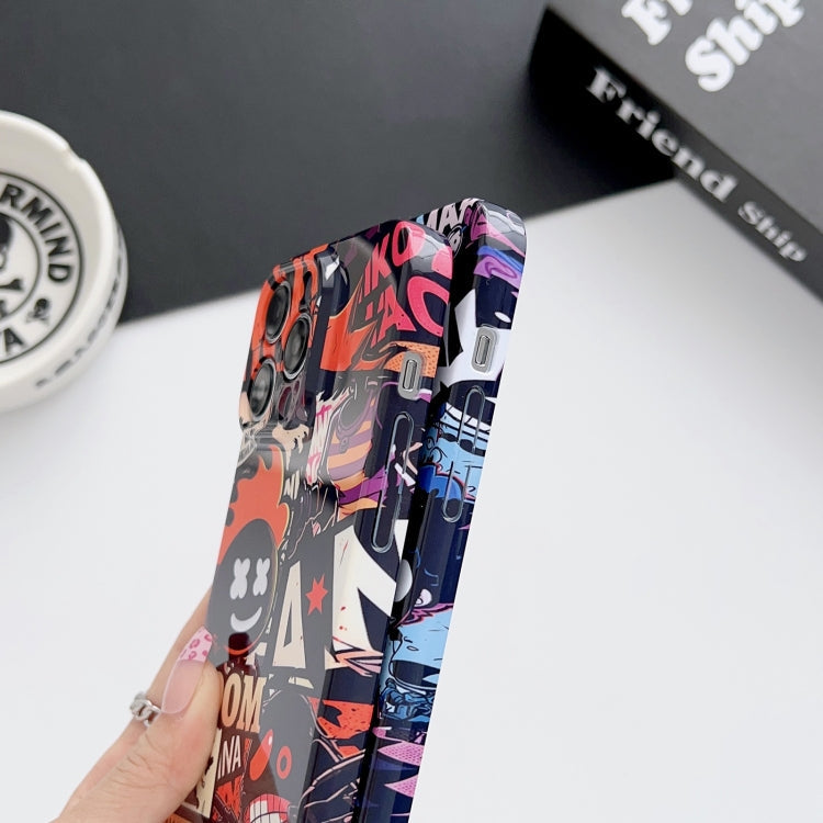 Painted Pattern PC Phone Case for iPhone X / XS | Slim Protective Cover