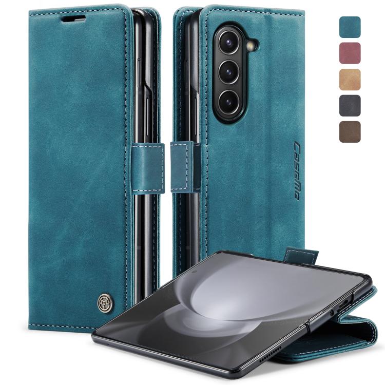 CaseMe 013 Retro Frosted Flip Leather Wallet Case – Samsung Galaxy Z Fold5