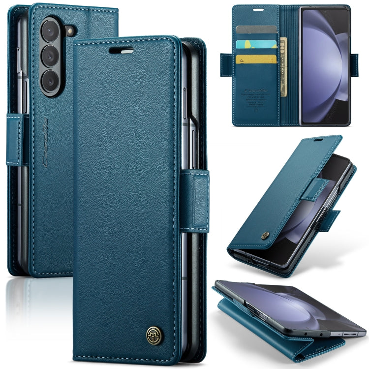 CaseMe 023 Butterfly Buckle RFID Wallet Case – Samsung Galaxy Z Flip5 / Flip6 / Fold5 / Fold6