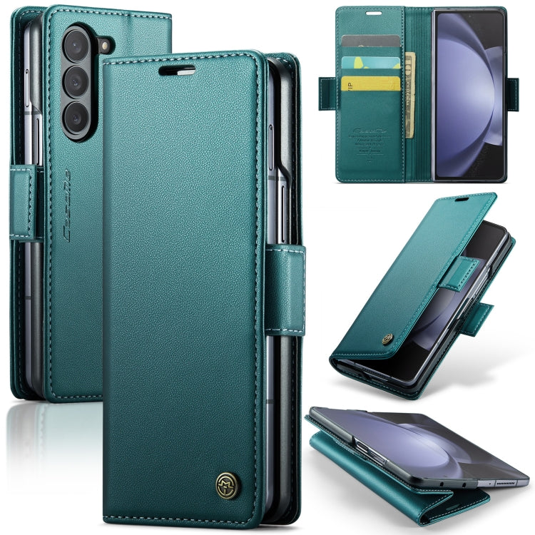 CaseMe 023 Butterfly Buckle RFID Wallet Case – Samsung Galaxy Z Flip5 / Flip6 / Fold5 / Fold6
