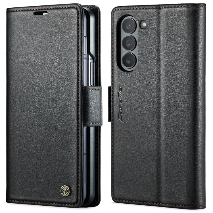 CaseMe 023 Butterfly Buckle RFID Wallet Case – Samsung Galaxy Z Flip5 / Flip6 / Fold5 / Fold6