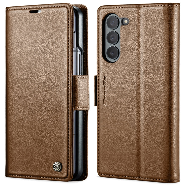 CaseMe 023 Butterfly Buckle RFID Wallet Case – Samsung Galaxy Z Flip5 / Flip6 / Fold5 / Fold6