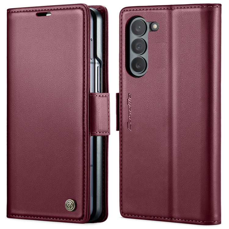 CaseMe 023 Butterfly Buckle RFID Wallet Case – Samsung Galaxy Z Flip5 / Flip6 / Fold5 / Fold6