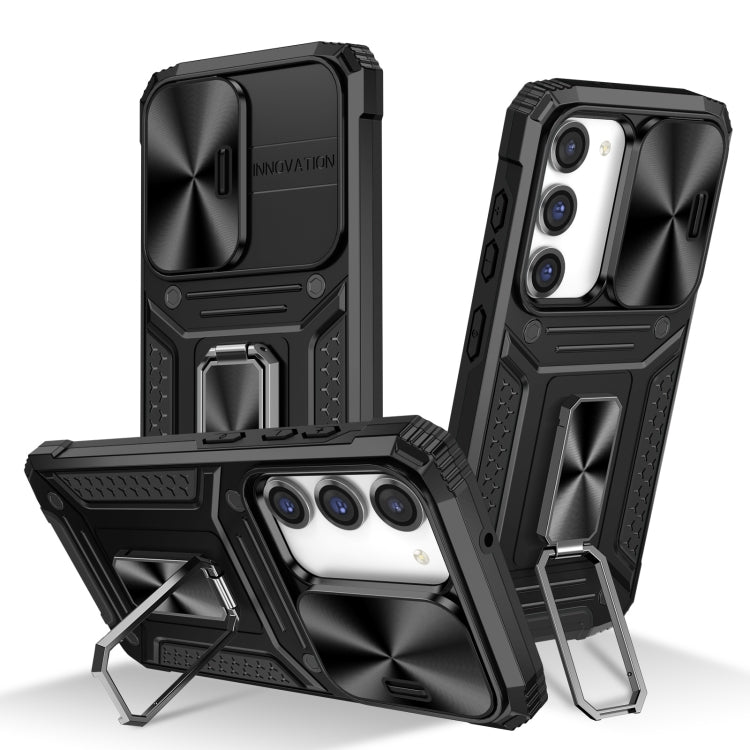 Camshield Robot Armour Case with Ring Holder & Magnetic Mount – Samsung Galaxy S23 5G / A13 / A23 / M23 / A33 5G