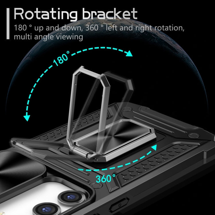 Camshield Robot Armour Case with Ring Holder & Magnetic Mount – Samsung Galaxy S23 5G / A13 / A23 / M23 / A33 5G