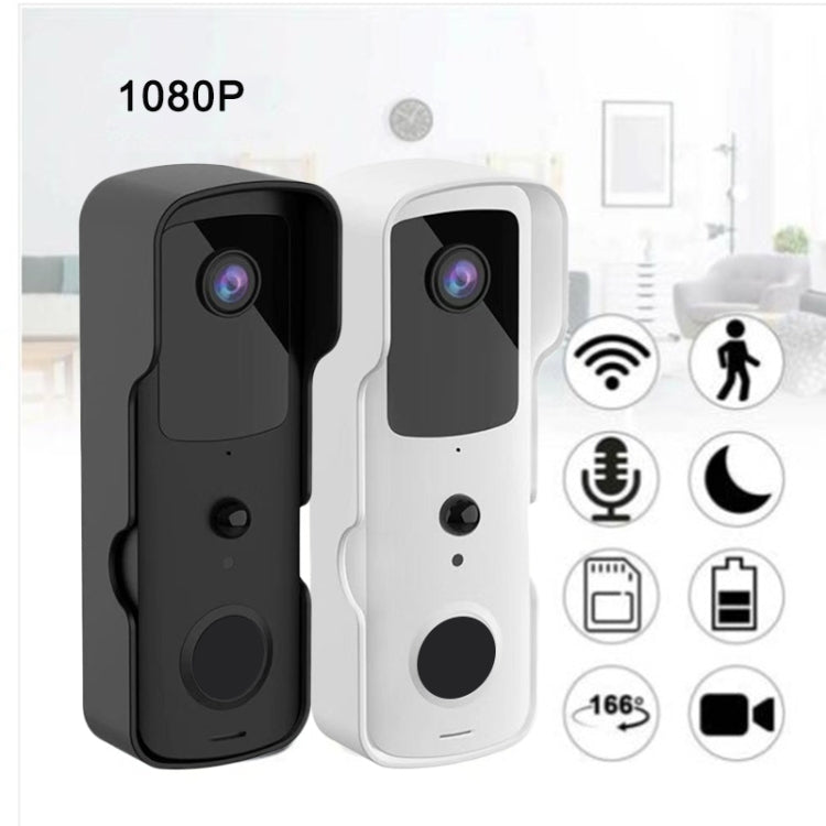 T30 Tuya Smart WLAN Video-Türklingel mit Akku, unterstützt Zwei-Wege-Intercom und Nachtsicht, T30 mit Dingdong