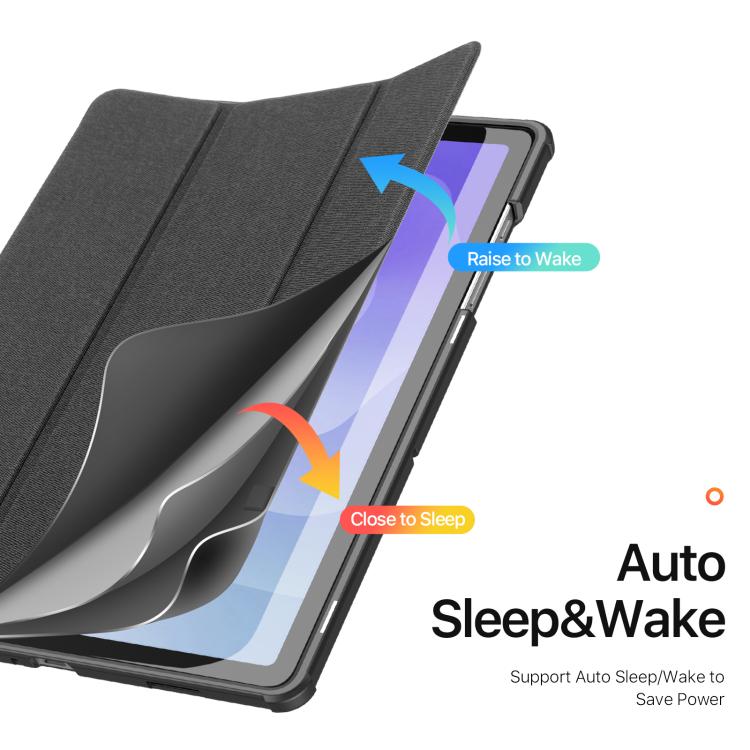 DUX DUCIS Domo Series Magnetic Flip Leather Tablet Case for Samsung Galaxy Tab