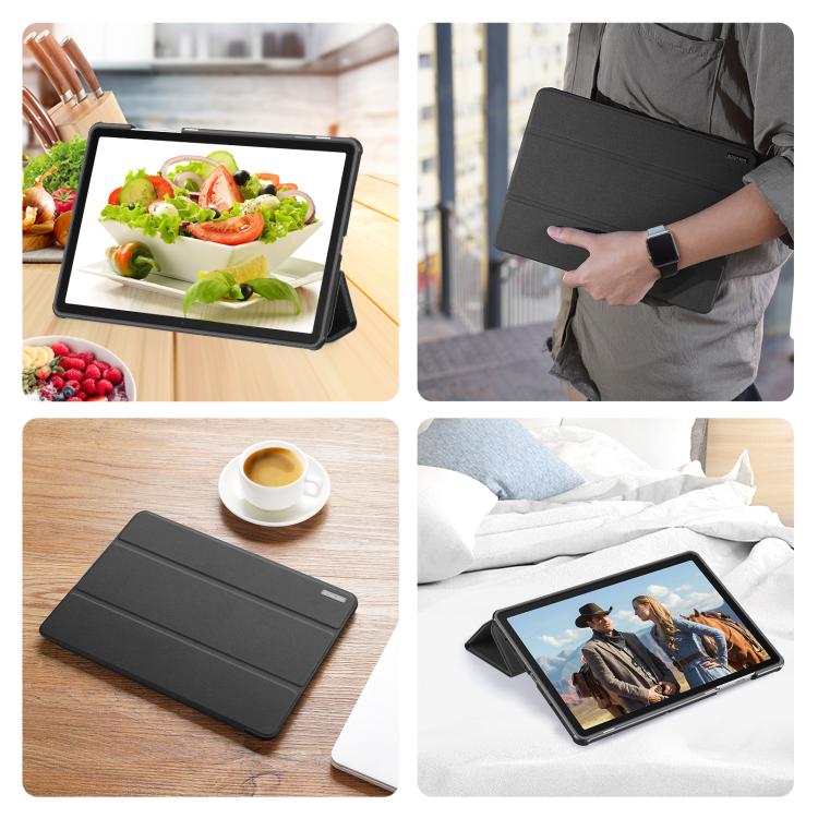 DUX DUCIS Domo Series Magnetic Flip Leather Tablet Case for Samsung Galaxy Tab