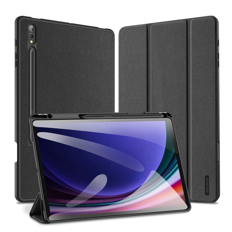 DUX DUCIS Domo Series Magnetic Flip Leather Tablet Case for Samsung Galaxy Tab