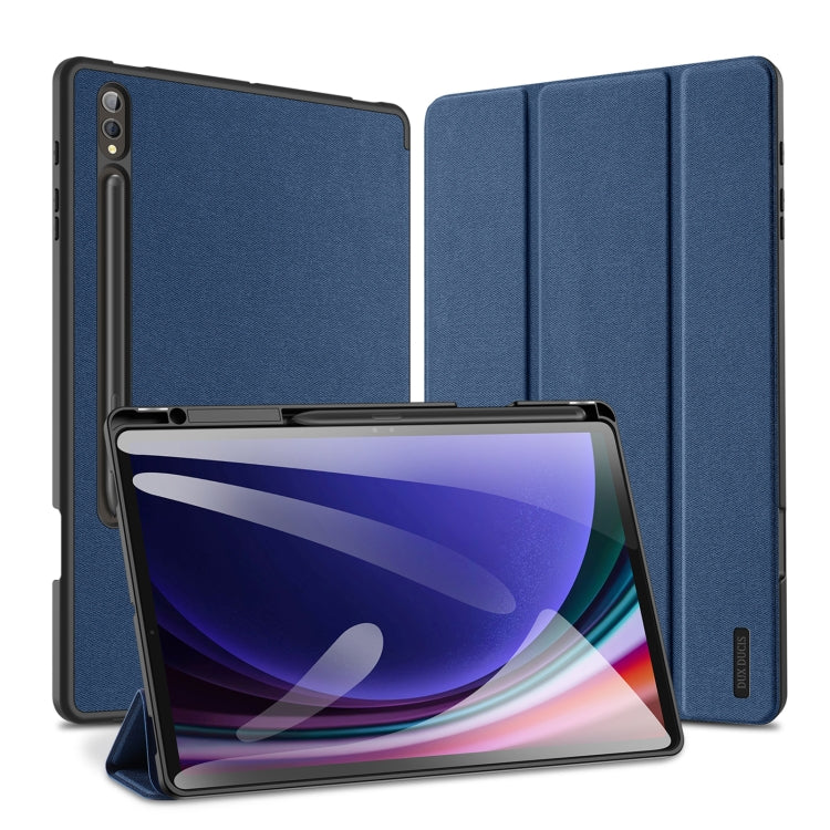 DUX DUCIS Domo Series Magnetic Flip Leather Tablet Case for Samsung Galaxy Tab