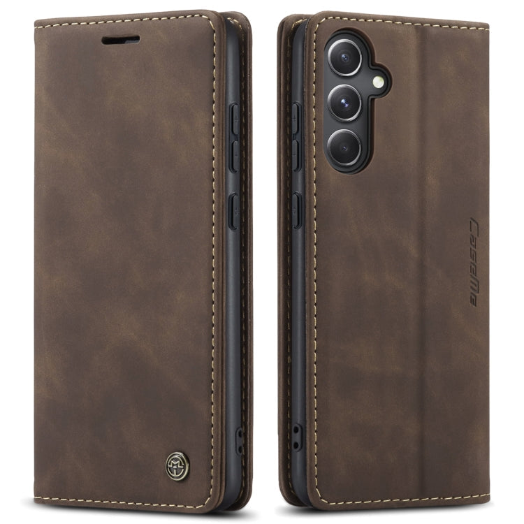 CaseMe 013 Retro Frosted Flip Leather Wallet Case – Samsung Galaxy S23 FE 5G