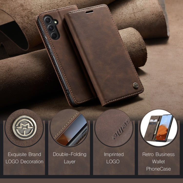 CaseMe 013 Retro Frosted Flip Leather Wallet Case – Samsung Galaxy S23 FE 5G