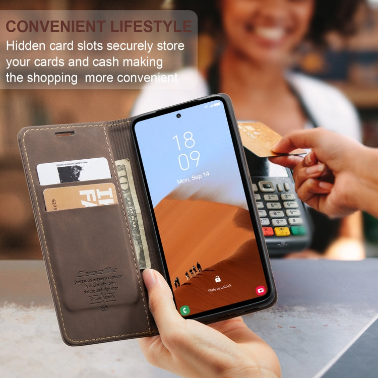 CaseMe 013 Retro Frosted Flip Leather Wallet Case – Samsung Galaxy S23 FE 5G