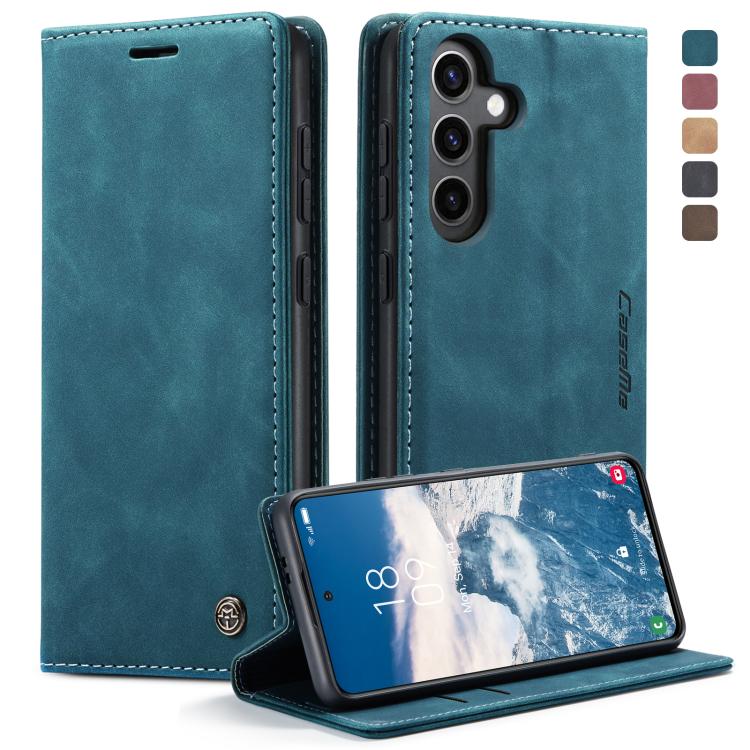 CaseMe 013 Retro Frosted Flip Leather Wallet Case – Samsung Galaxy S24+ / S24 5G, A05s & A25 5G