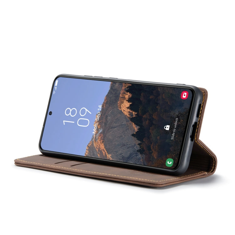 CaseMe 013 Retro Frosted Flip Leather Wallet Case – Samsung Galaxy S24+ / S24 5G, A05s & A25 5G
