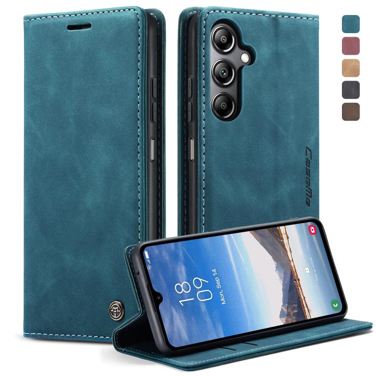 CaseMe 013 Retro Frosted Flip Leather Wallet Case – Samsung Galaxy S24+ / S24 5G, A05s & A25 5G