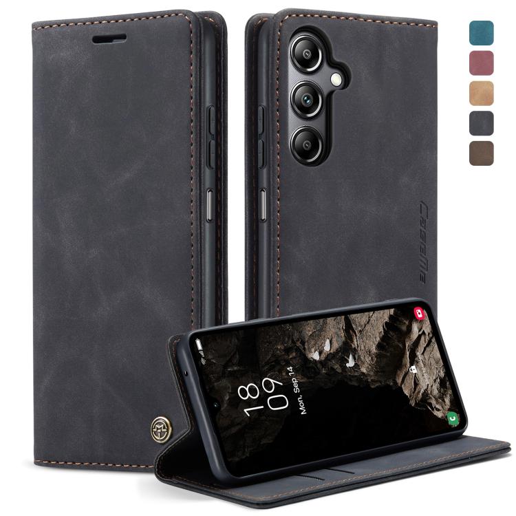 CaseMe 013 Retro Frosted Flip Leather Wallet Case – Samsung Galaxy S24+ / S24 5G, A05s & A25 5G