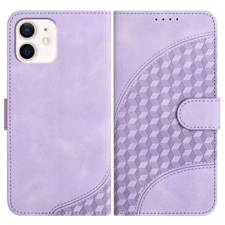 Elephant Head Embossed Phone Case with Lanyard – PU Leather Wallet Cover