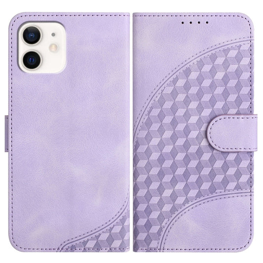 Elephant Head Embossed Phone Case with Lanyard – PU Leather Wallet Cover