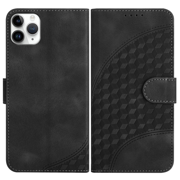 Elephant Head Embossed Phone Case with Lanyard – PU Leather Wallet Cover