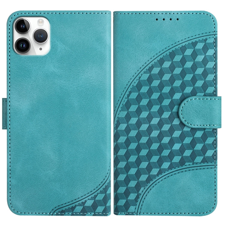 Elephant Head Embossed Phone Case with Lanyard – PU Leather Wallet Cover