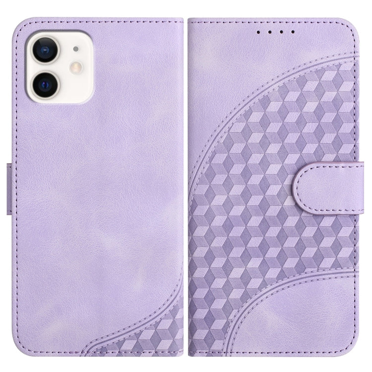 Elephant Head Embossed Phone Case with Lanyard – PU Leather Wallet Cover