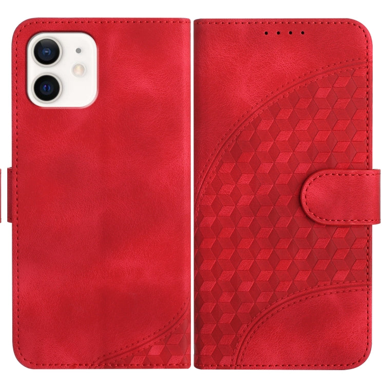 Elephant Head Embossed Phone Case with Lanyard – PU Leather Wallet Cover