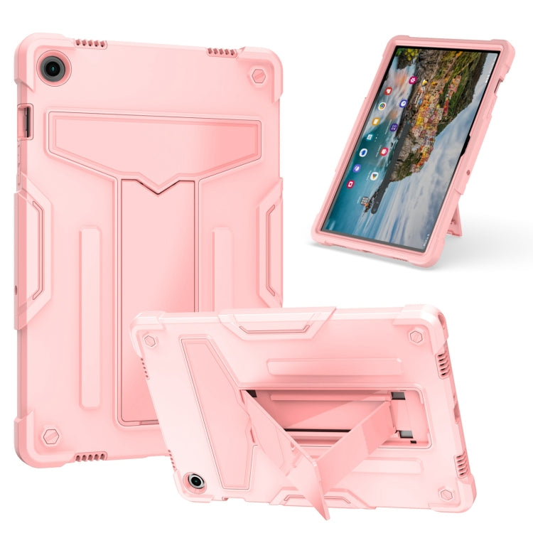 T Holder Roboter Silikon Hybrid PC Tablet Hülle, Für Samsung Galaxy Tab S9 FE+ / S9+, Für Samsung Galaxy Tab S9 FE / S9, Für Samsung Galaxy Tab A9+, Für Samsung Galaxy Tab A9
