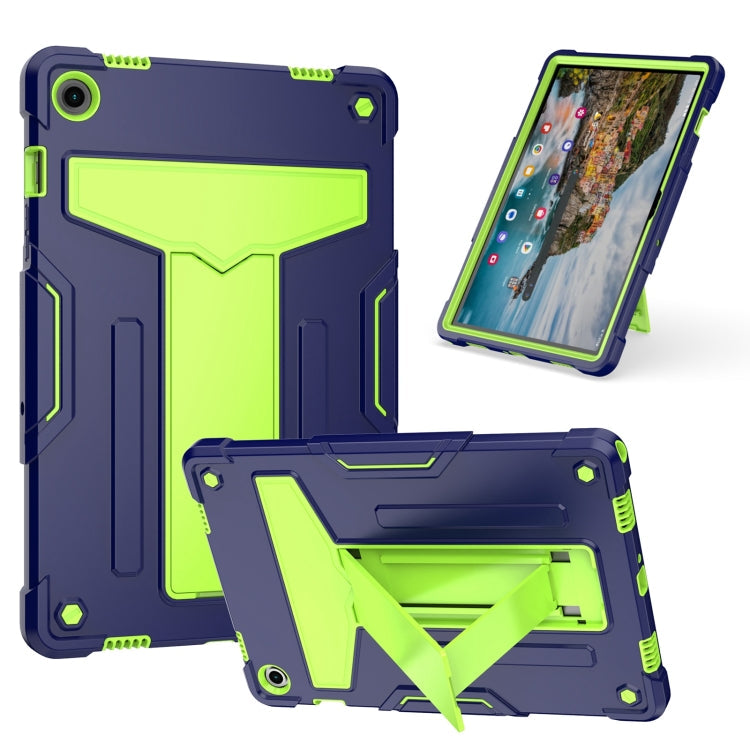 T Holder Roboter Silikon Hybrid PC Tablet Hülle, Für Samsung Galaxy Tab S9 FE+ / S9+, Für Samsung Galaxy Tab S9 FE / S9, Für Samsung Galaxy Tab A9+, Für Samsung Galaxy Tab A9