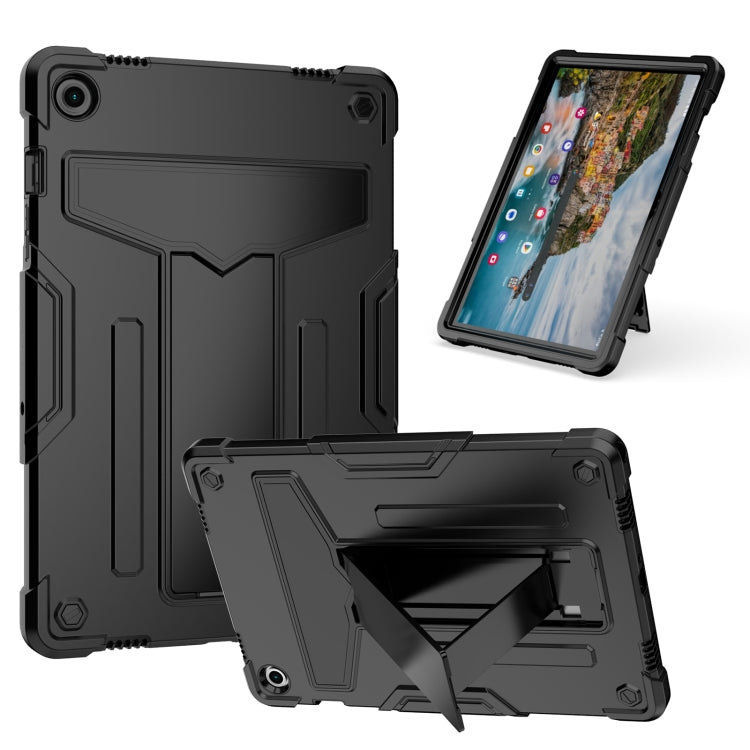 T Holder Roboter Silikon Hybrid PC Tablet Hülle, Für Samsung Galaxy Tab S9 FE+ / S9+, Für Samsung Galaxy Tab S9 FE / S9, Für Samsung Galaxy Tab A9+, Für Samsung Galaxy Tab A9