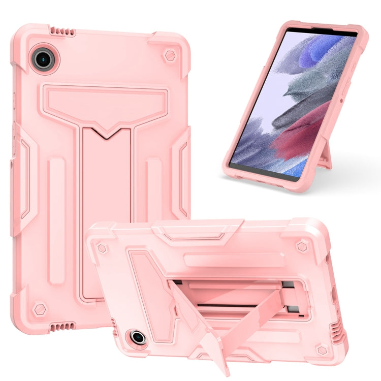 T Holder Roboter Silikon Hybrid PC Tablet Hülle, Für Samsung Galaxy Tab S9 FE+ / S9+, Für Samsung Galaxy Tab S9 FE / S9, Für Samsung Galaxy Tab A9+, Für Samsung Galaxy Tab A9