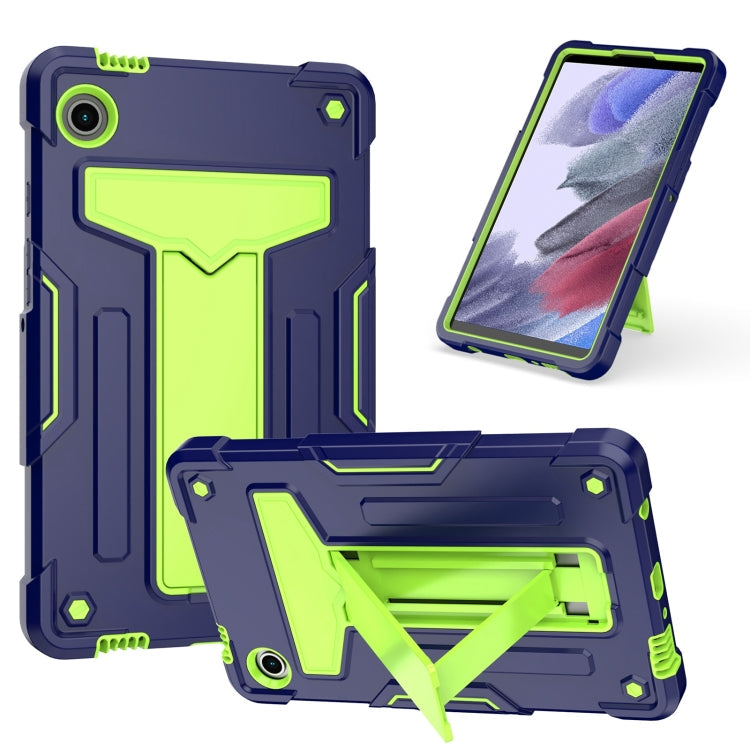 T Holder Roboter Silikon Hybrid PC Tablet Hülle, Für Samsung Galaxy Tab S9 FE+ / S9+, Für Samsung Galaxy Tab S9 FE / S9, Für Samsung Galaxy Tab A9+, Für Samsung Galaxy Tab A9