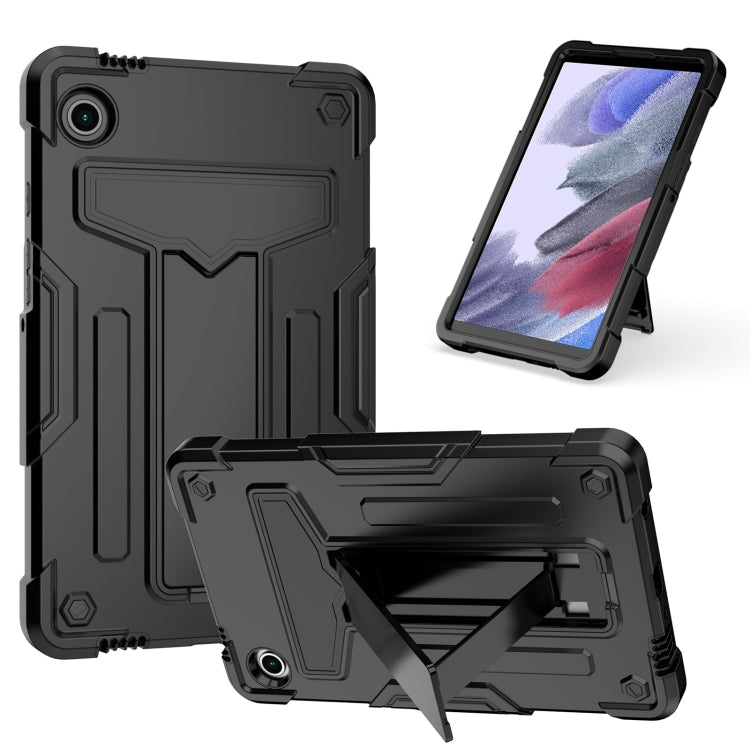 T Holder Roboter Silikon Hybrid PC Tablet Hülle, Für Samsung Galaxy Tab S9 FE+ / S9+, Für Samsung Galaxy Tab S9 FE / S9, Für Samsung Galaxy Tab A9+, Für Samsung Galaxy Tab A9