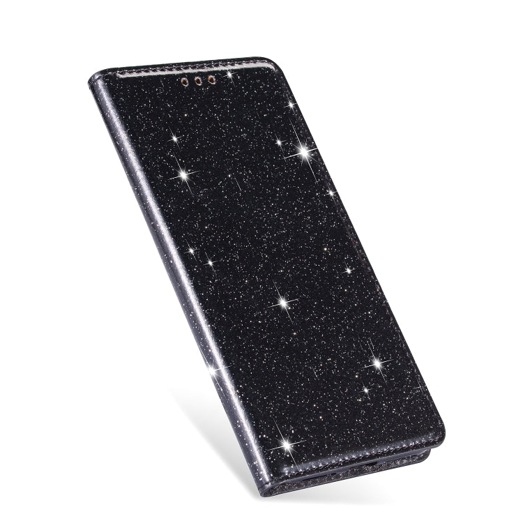 Estuche de cuero ultrafino con purpurina magnética de apertura horizontal con soporte y ranuras para tarjetas, para iPhone 6 Plus, para iPhone 8/7, para iPhone 8 Plus/7 Plus, para iPhone 11