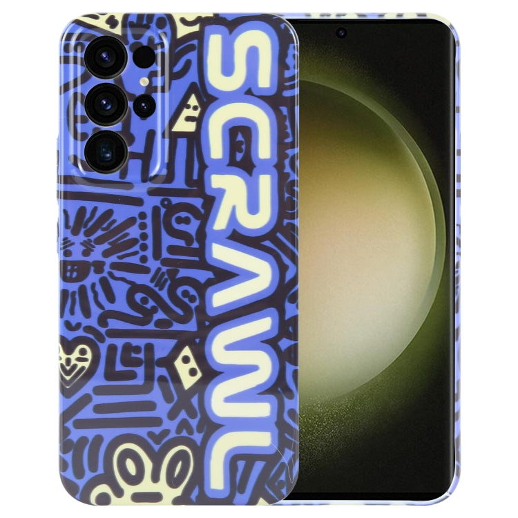 Samsung Galaxy S23 Ultra 5G Hülle - Bemalte Muster PC Schutzhülle