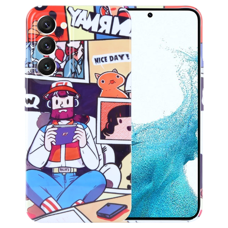 Painted Pattern PC Phone Case for Samsung Galaxy S22 5G