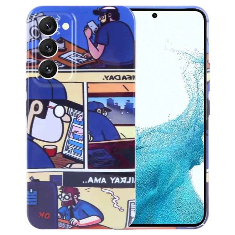 Painted Pattern PC Phone Case for Samsung Galaxy S22 5G